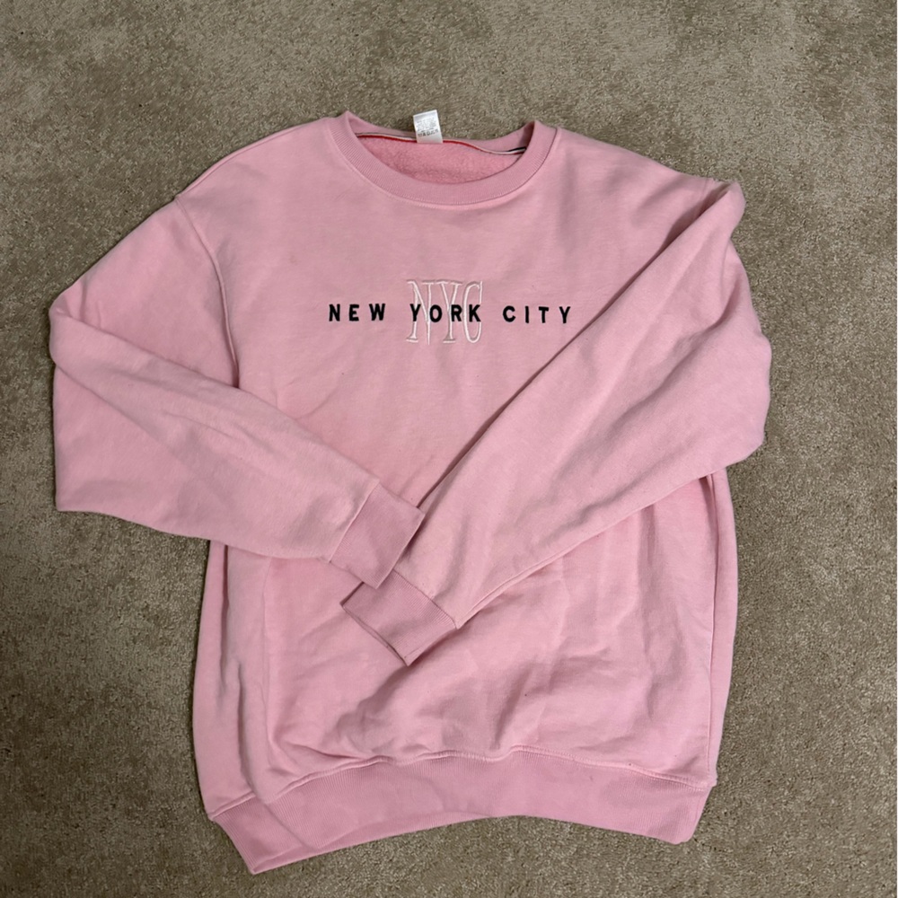 Matix Pink Crewneck Sweatshirt